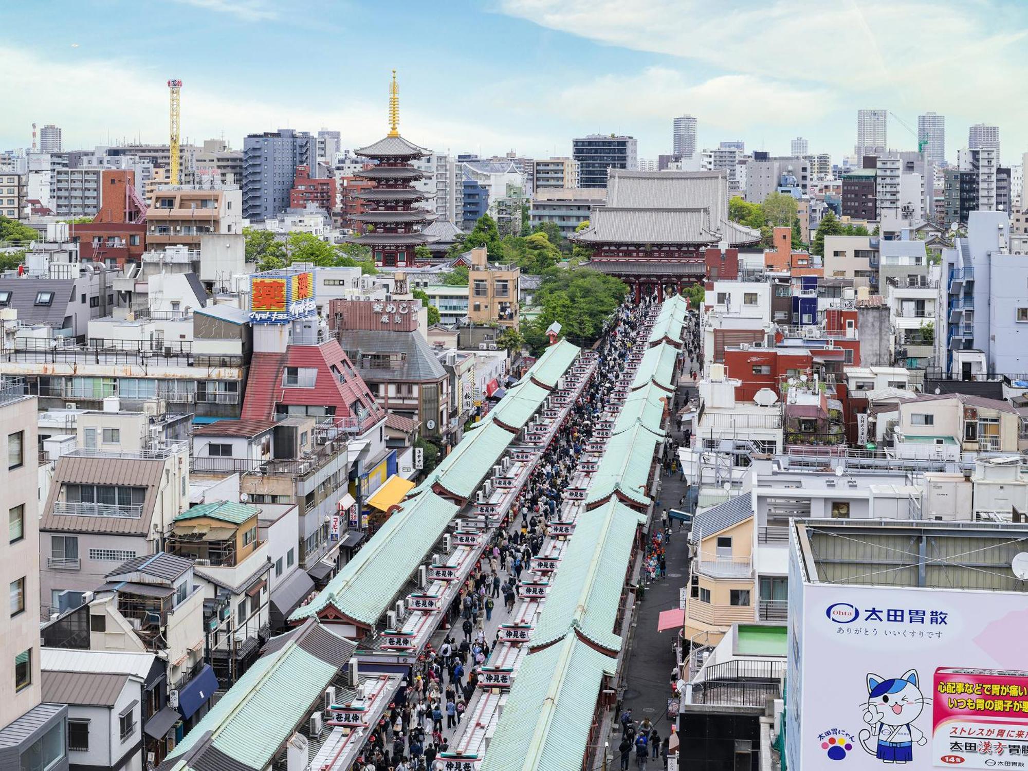 Vessel Inn Asakusa Tsukuba Express Prefektura Tokio Exteriér fotografie
